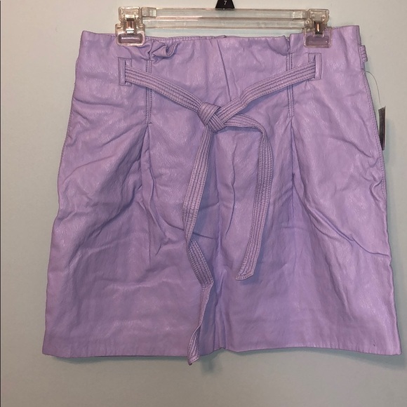 NWT FP payton paper bag mini skirt,Size 12 - Picture 3 of 7